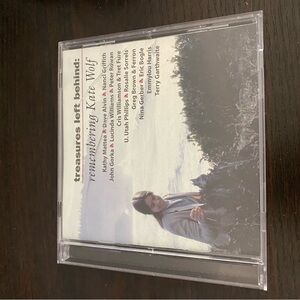 Treasures Left Behind Remembering Kate Wolf CD Folk Americana Red House 1998